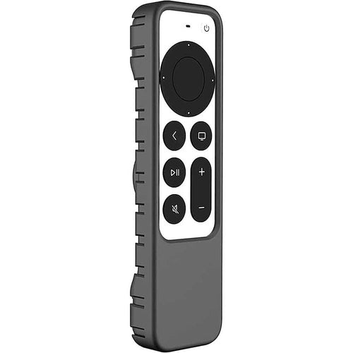 Apple TV 4K Remote Black Silicone Case - Apple AirTag