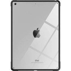 SaharaCase - Hybrid-Flex Hard Shell Case for Apple iPad 10.2" (9th Generation 2021) - Clear Black