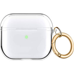 SaharaCase - Hybrid Flex Series Case for Apple AirPods 3 (3rd Generation) - Clear