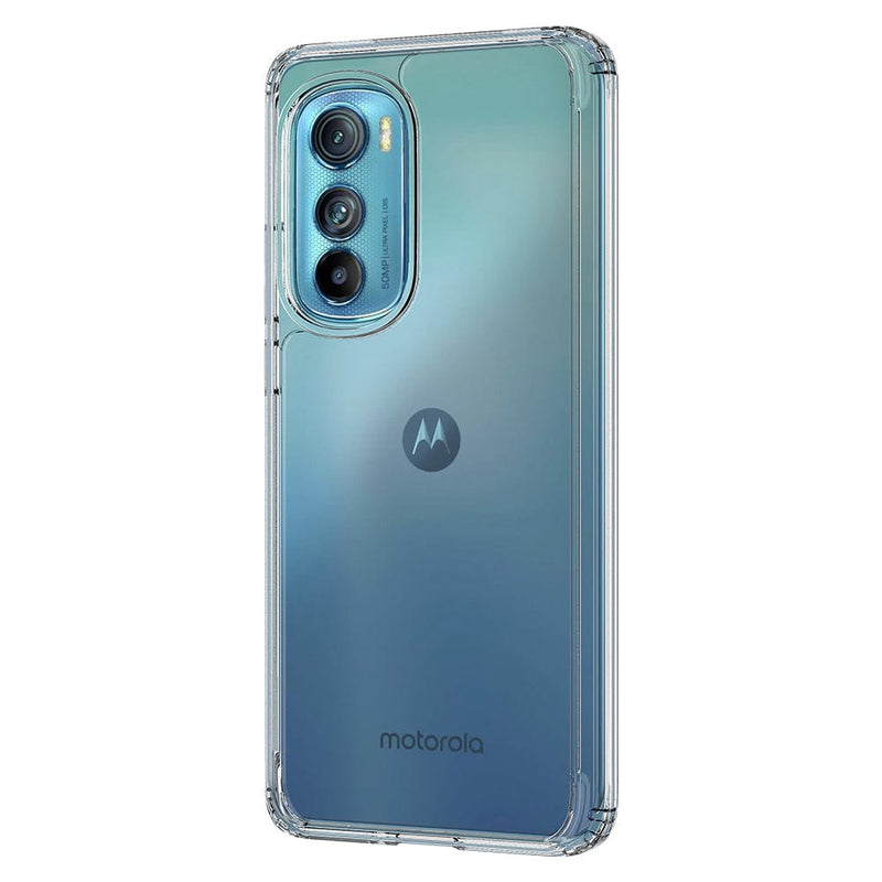 Hybrid-Flex Hard Shell Series Case for Motorola Edge (2022) - Clear