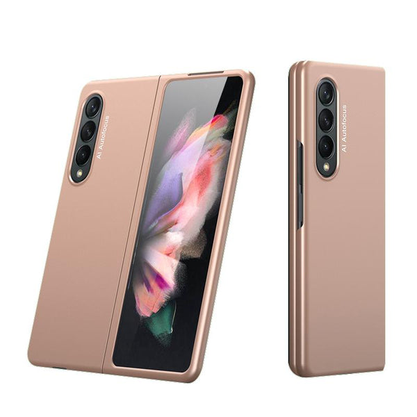 Hard Shell Silicone Case for Samsung Galaxy Z Fold 3 5G (Fold3)  - Pink