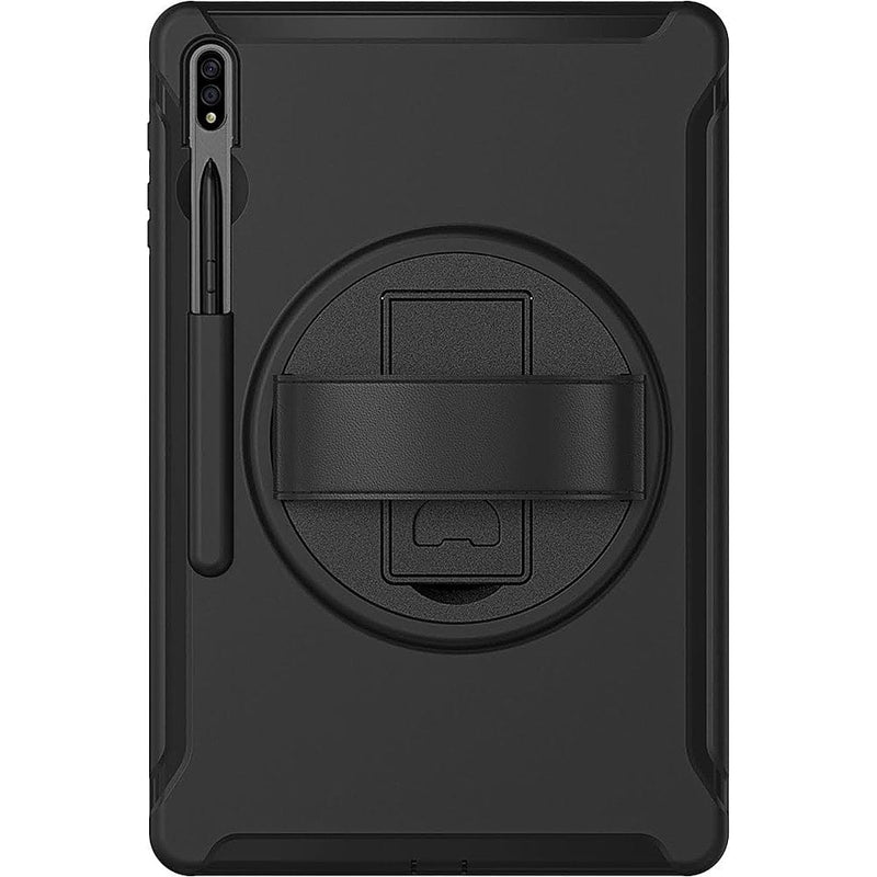 PROTECTION Hand Strap Series Case for Samsung Galaxy Tab S8 Ultra - Black