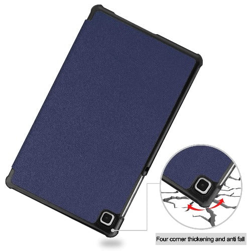 SaharaCase -Tri-Fold Folio Case for Samsung Galaxy Tab A7 Lite - Blue
