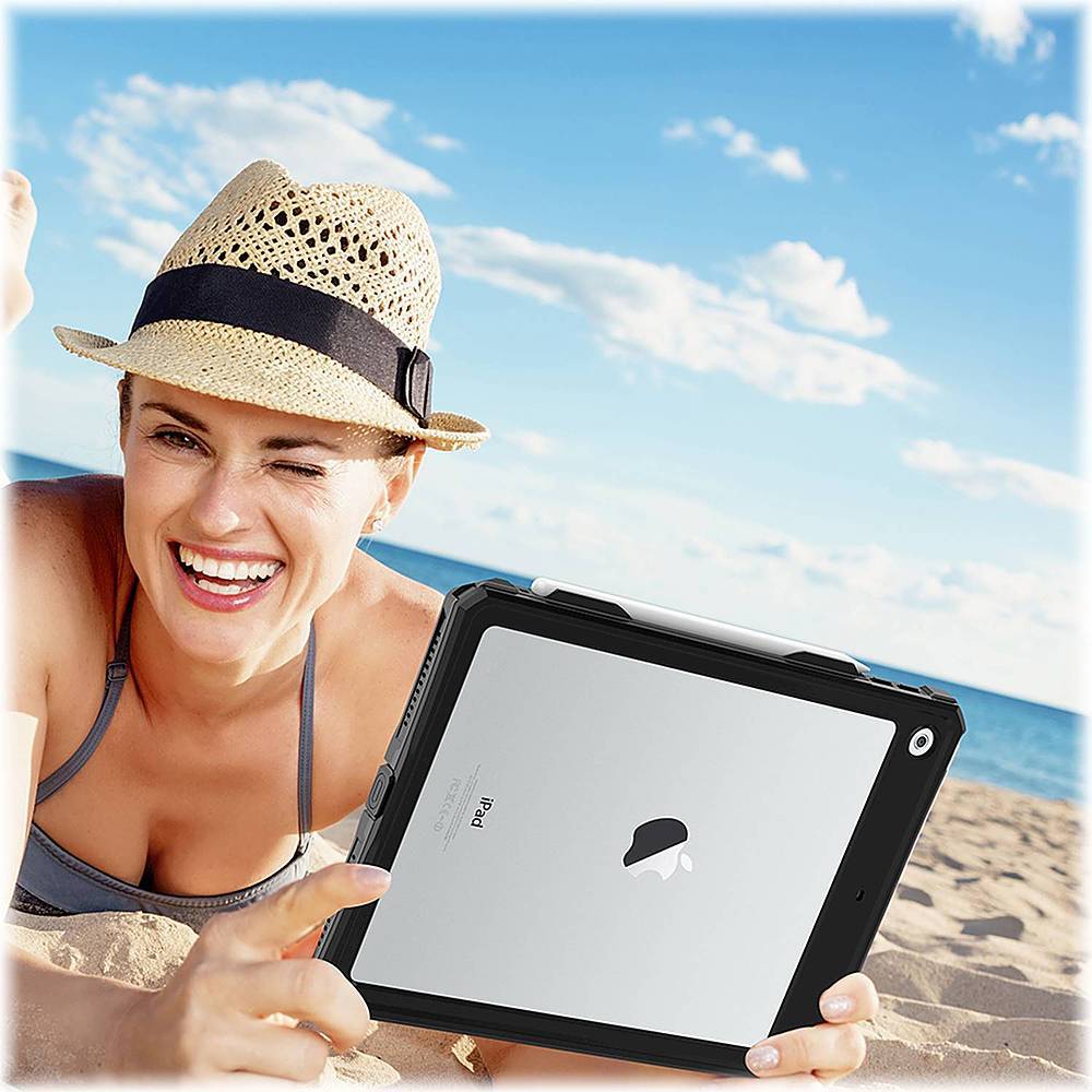 SaharaCase - WaterProof Case for Apple iPad 10.2" (9th Generation 2021) - Black