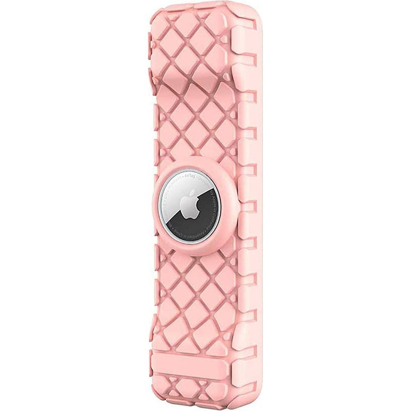 Apple TV 4K Remote Silicone Case for Apple AirTag - Pink
