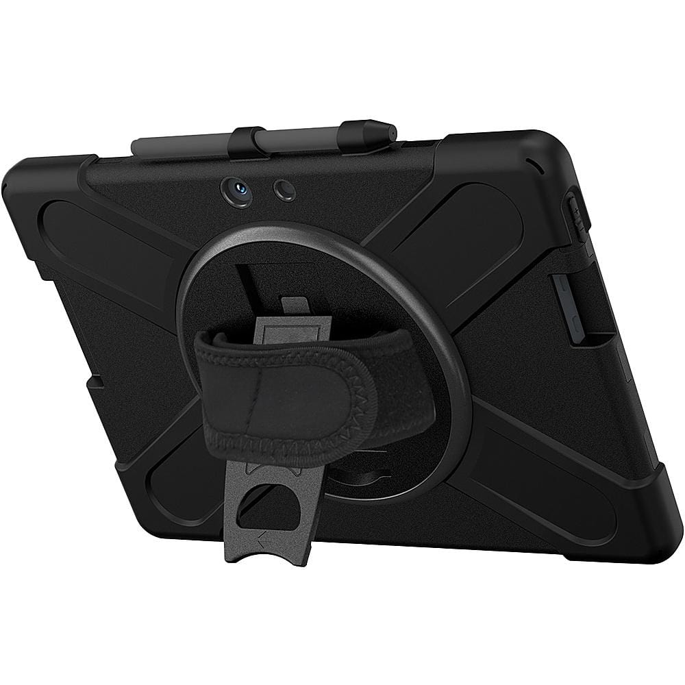 SaharaCase - Protection Hand Strap Series Case for Microsoft Surface Pro X 2021 - Black