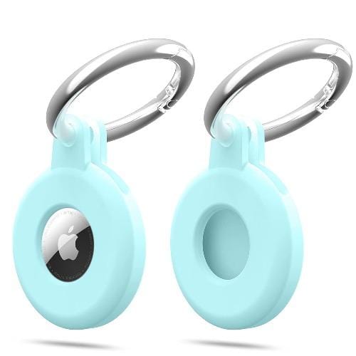 SaharaCase - Silicone Case for Apple AirTag - Glow Blue