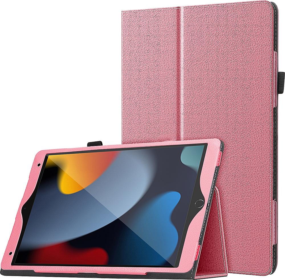 Bi-Fold Folio Case for Apple iPad 10.2" (8th Generation 2020 and 9th Generation 2021) - Pink