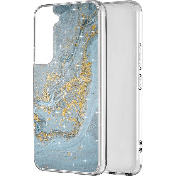 Marble Series Case for Galaxy S22 - Blue Marble