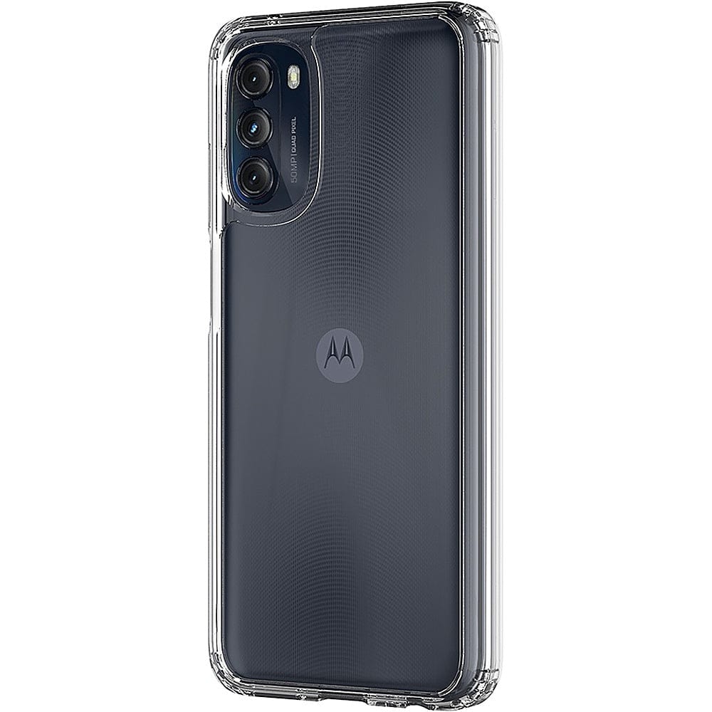 Hybrid-Flex Hard Shell Series Case for Motorola Moto G 5G (2022) - Clear