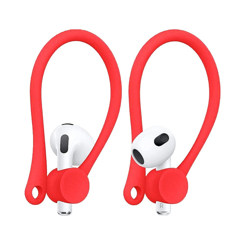 SaharaCase - Silicone Accessories Kit for Apple AirPods 3 (3rd Generation) - Red
