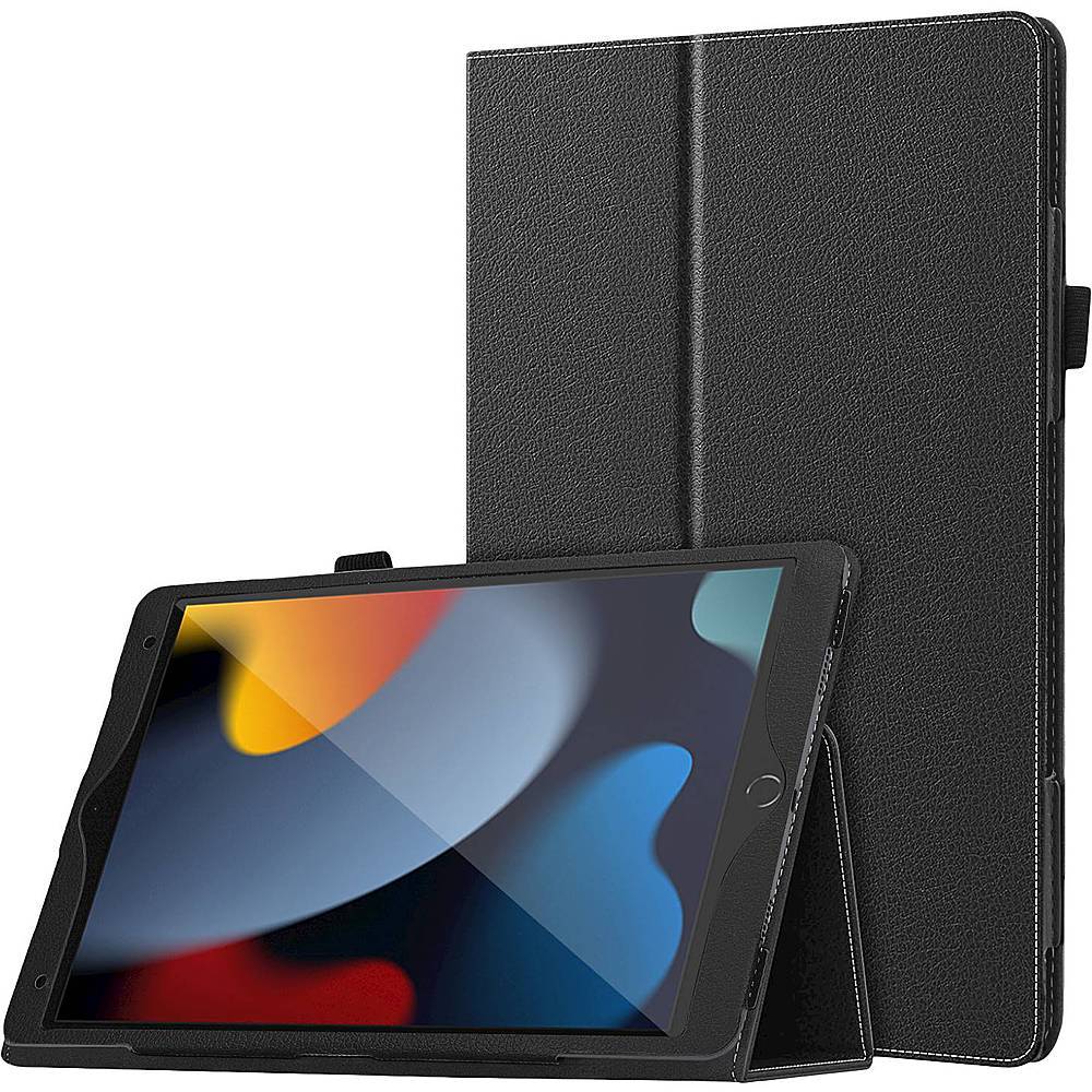 SaharaCase - Bi-Fold Folio Case for Apple iPad 10.2" (9th Generation 2021) - Black