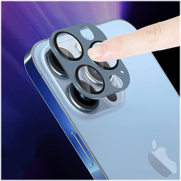 ZeroDamage Camera Lens Protector for Apple iPhone 13 Pro and iPhone 13 Pro Max (2-Pack) - Blue