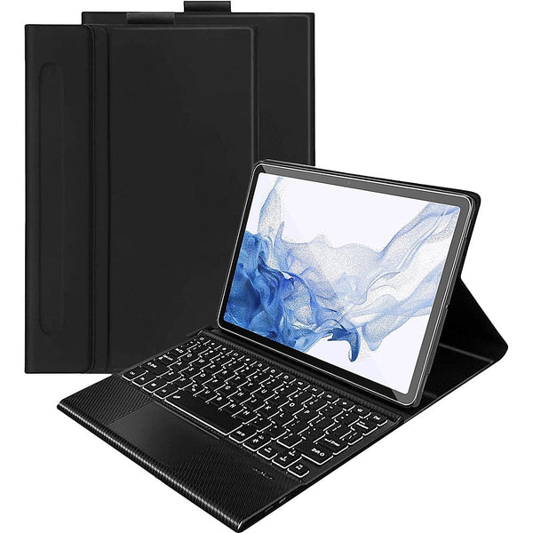 Keyboard Case with TrackPad for Samsung Galaxy Tab S8 - Black