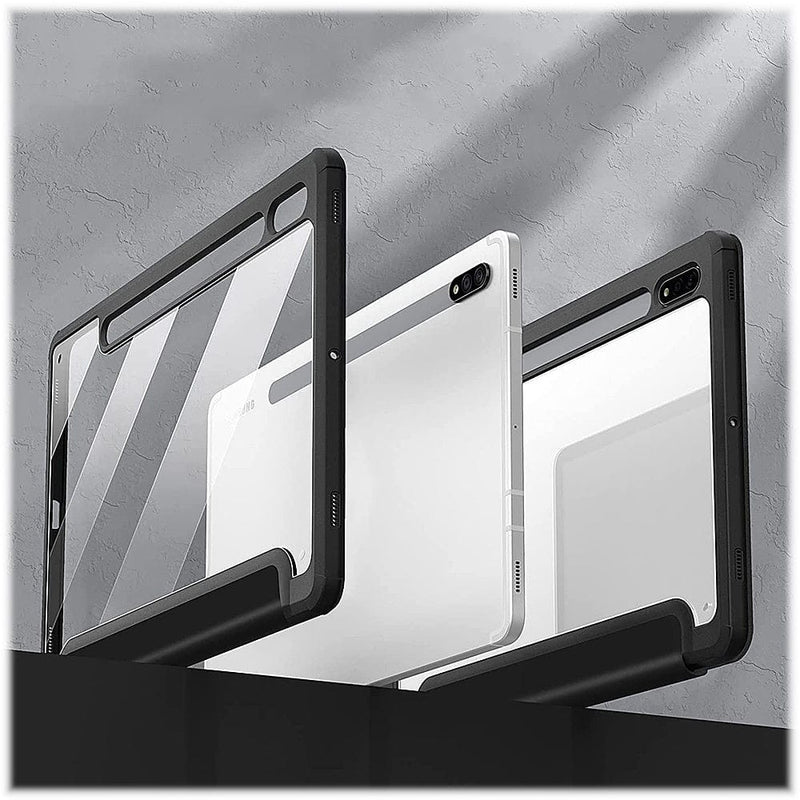 Folio Case for Samsung Galaxy Tab S8 - Clear/Black