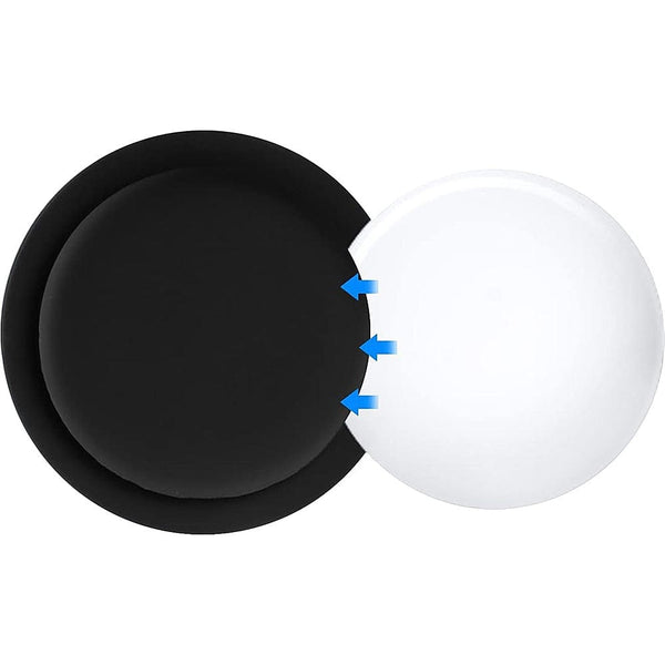 StickOn Silicone Case for Apple AirTag (2-Pack) - Black