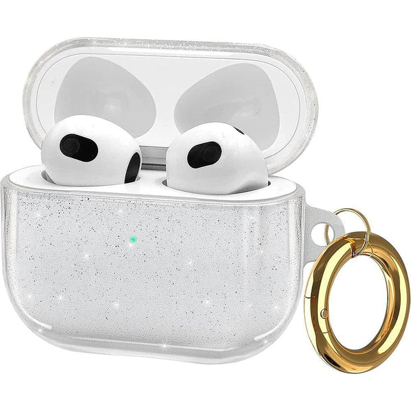 SaharaCase - Sparkle Case for Apple AirPods (3rd generation) - Clear
