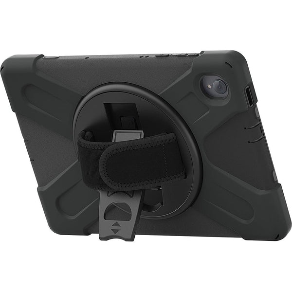 SaharaCase - PROTECTION Hand Strap Series Case for Lenovo Tab K10 - Black