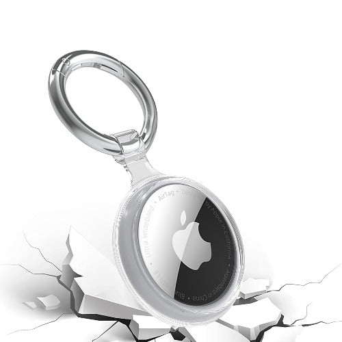 SaharaCase - Hybrid Flex Case for Apple AirTag - Clear