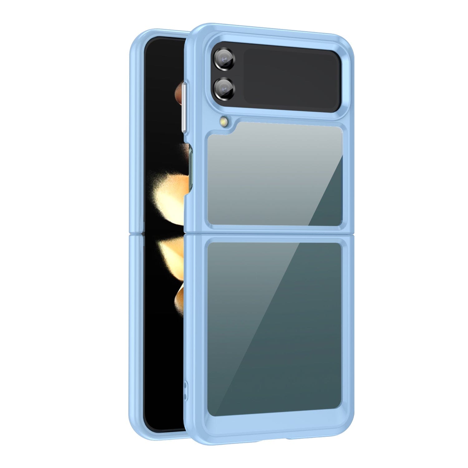 Hybrid-Flex Hard Shell Case for Samsung Galaxy Z Flip4 - Baby Blue