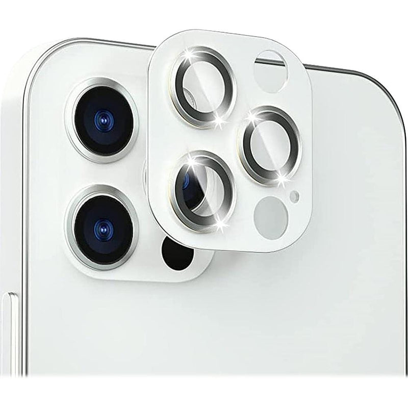 ZeroDamage Camera Lens Protector for Apple iPhone 13 Pro and iPhone 13 Pro Max (2-Pack) - White