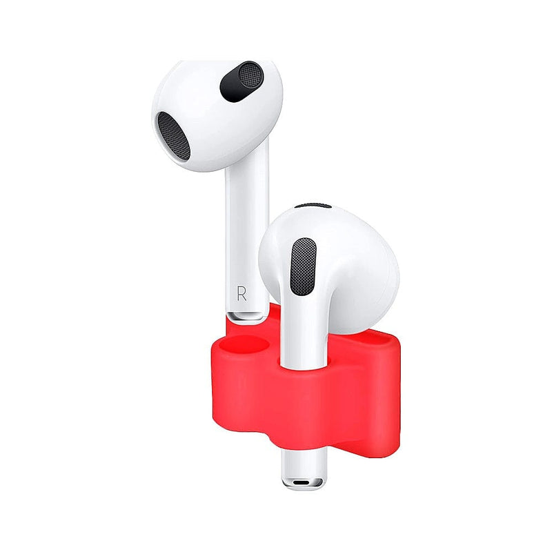 SaharaCase - Silicone Accessories Kit for Apple AirPods 3 (3rd Generation) - Red