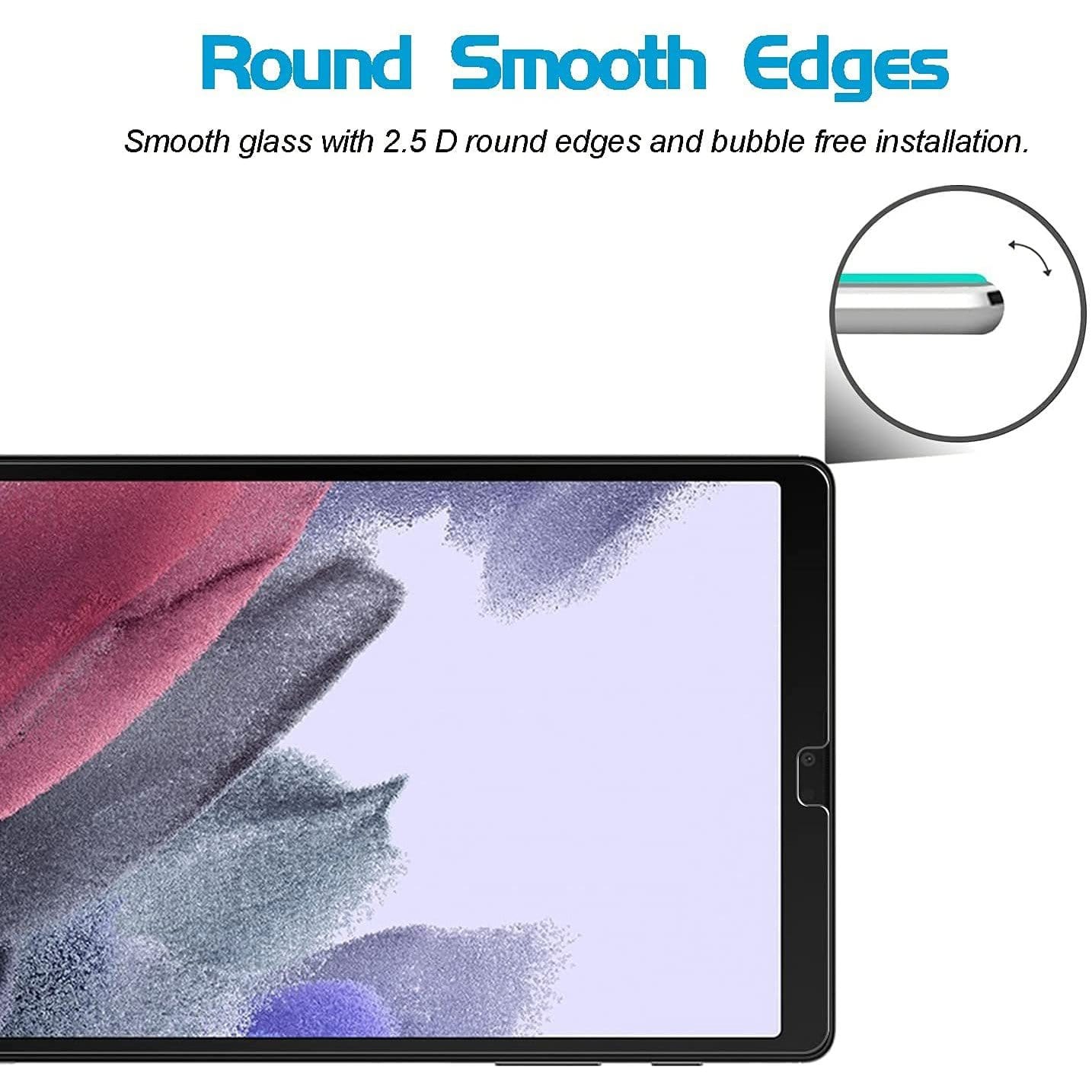 ZeroDamage - Tempered Glass Screen Protector for Samsung Galaxy Tab A7 Lite - Clear