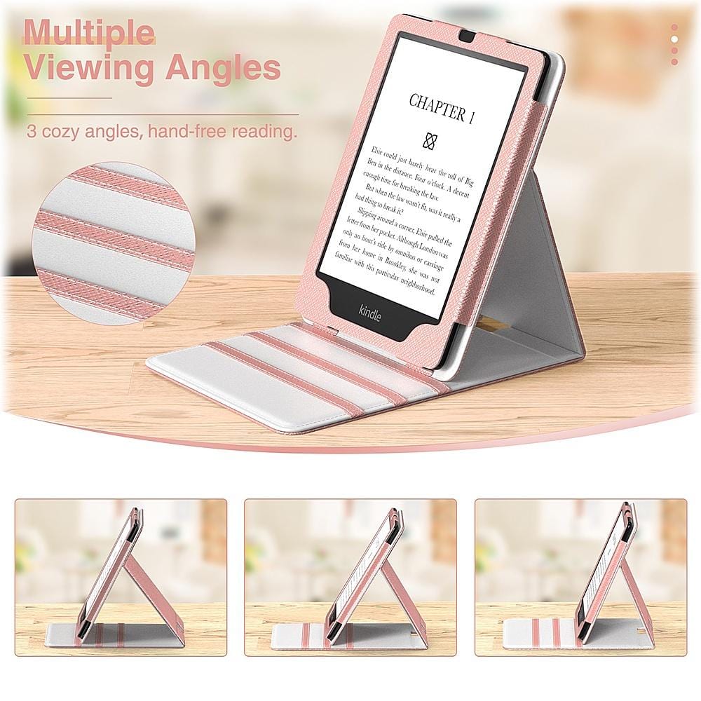 Multi-Angle Case for Amazon Kindle Paperwhite (11th Generation - 2021 and 2022 release) - Pink