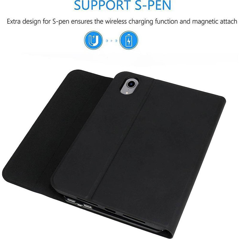 SaharaCase - Keyboard Folio Case for Apple iPad Mini (6th Generation 2021) - Black