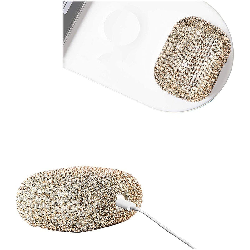 SaharaCase - Rhinestone Case for Apple AirPods 3 (3rd Generation) - Gold