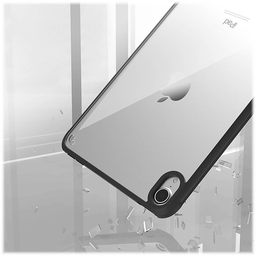 SaharaCase - Hybrid-Flex Series Case for Apple iPad Mini (6th Generation 2021) - Clear Black