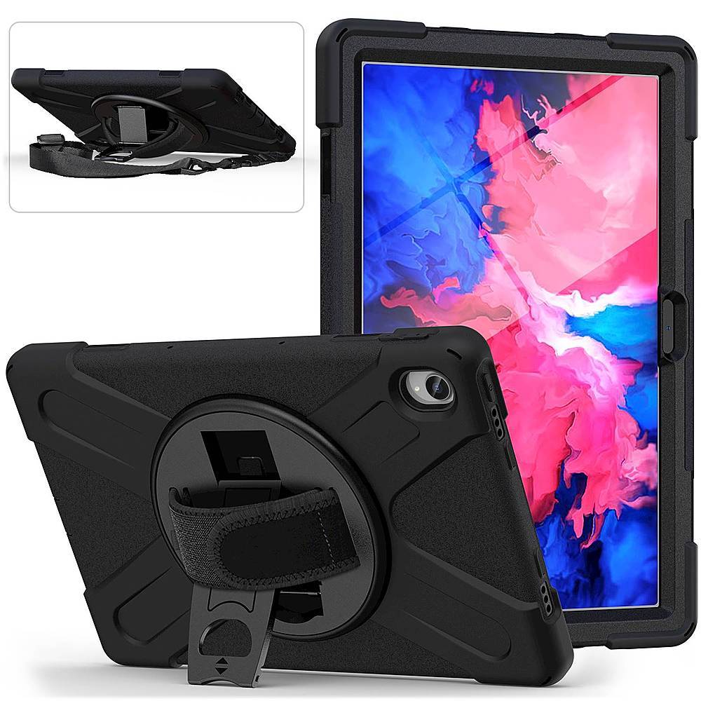 Protection Hand Strap Series Case for Lenovo Tab P11 (1st Generation) - Black