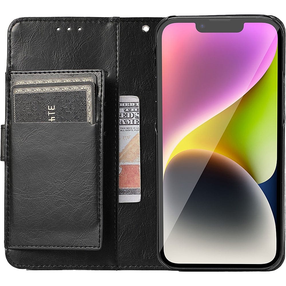 Folio Wallet Case for Apple iPhone 14 Plus - Black