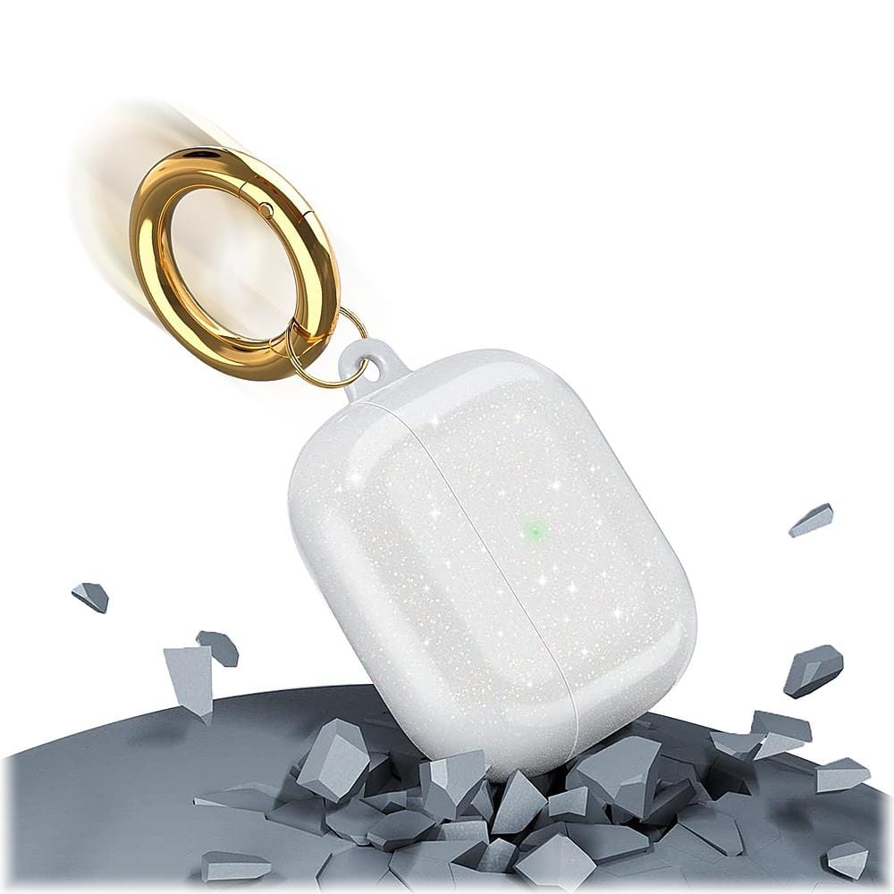 SaharaCase - Sparkle Case for Apple AirPods (3rd generation) - Clear