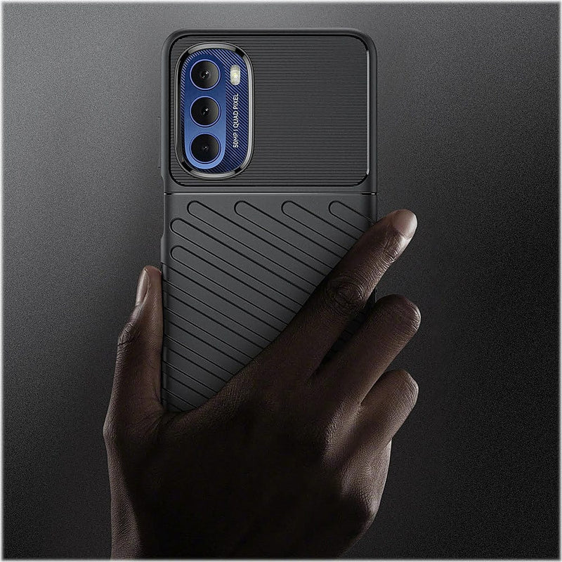 Anti-Slip Series Case for Motorola Moto G Stylus 5G (2022) - Black