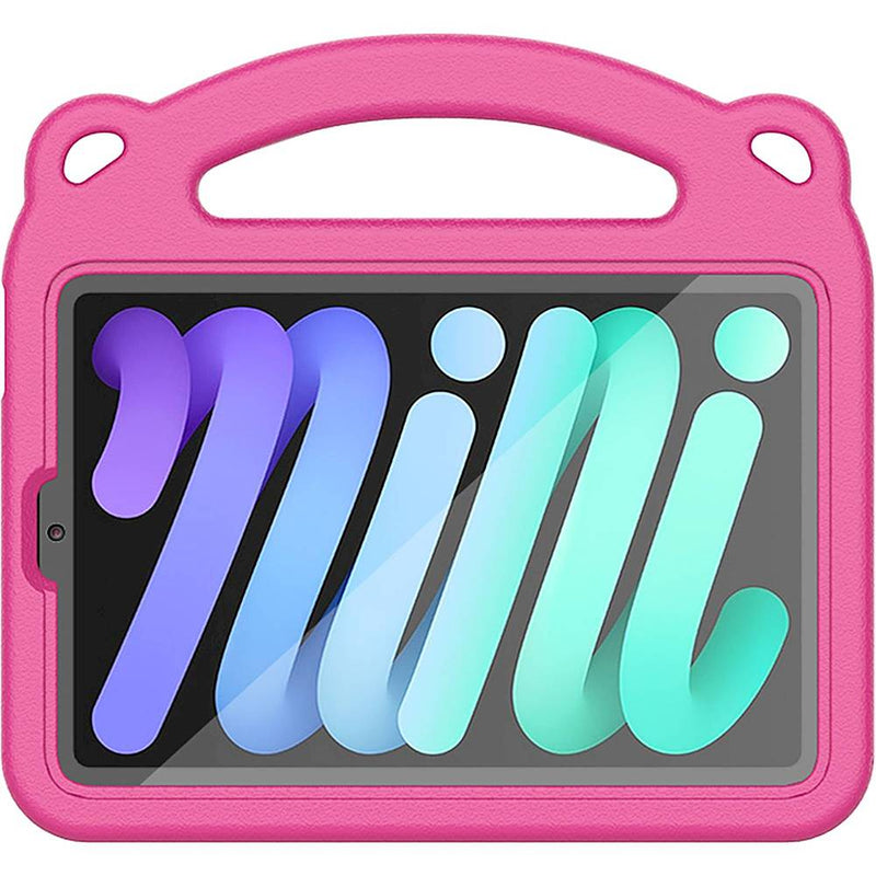 SaharaCase - Teddy Bear KidProof Case for Apple iPad mini (6th Generation 2021) - Pink