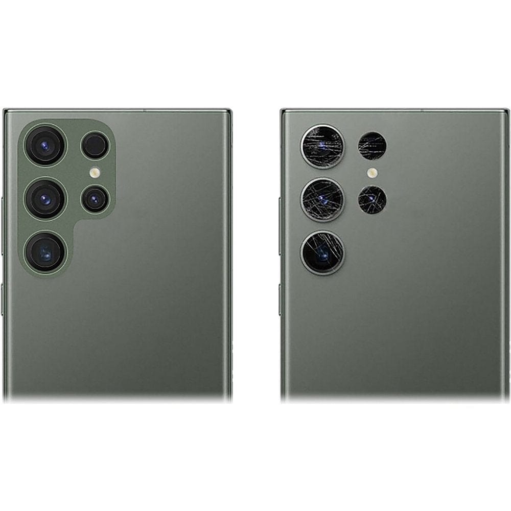 ZeroDamage Camera Lens Protector for Samsung Galaxy S23 Ultra (2-Pack) - Green