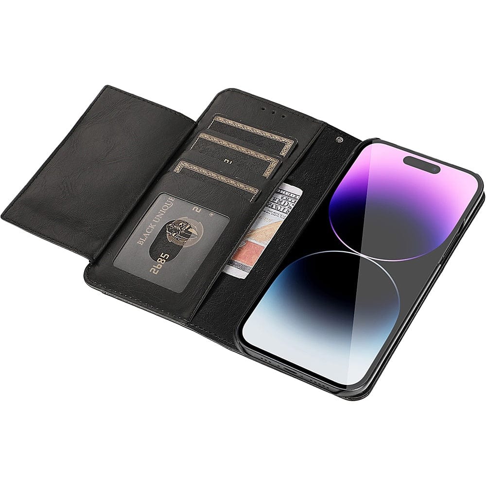 Folio Wallet Case for Apple iPhone 14 Pro - Black
