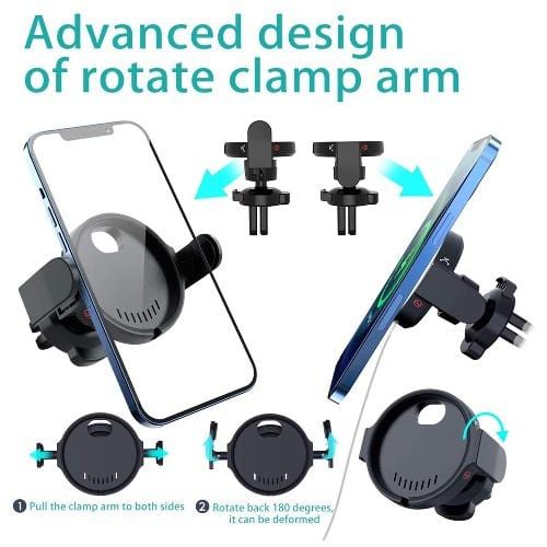 SaharaCase - Car Vent Mount for Most Cell Phones - Black