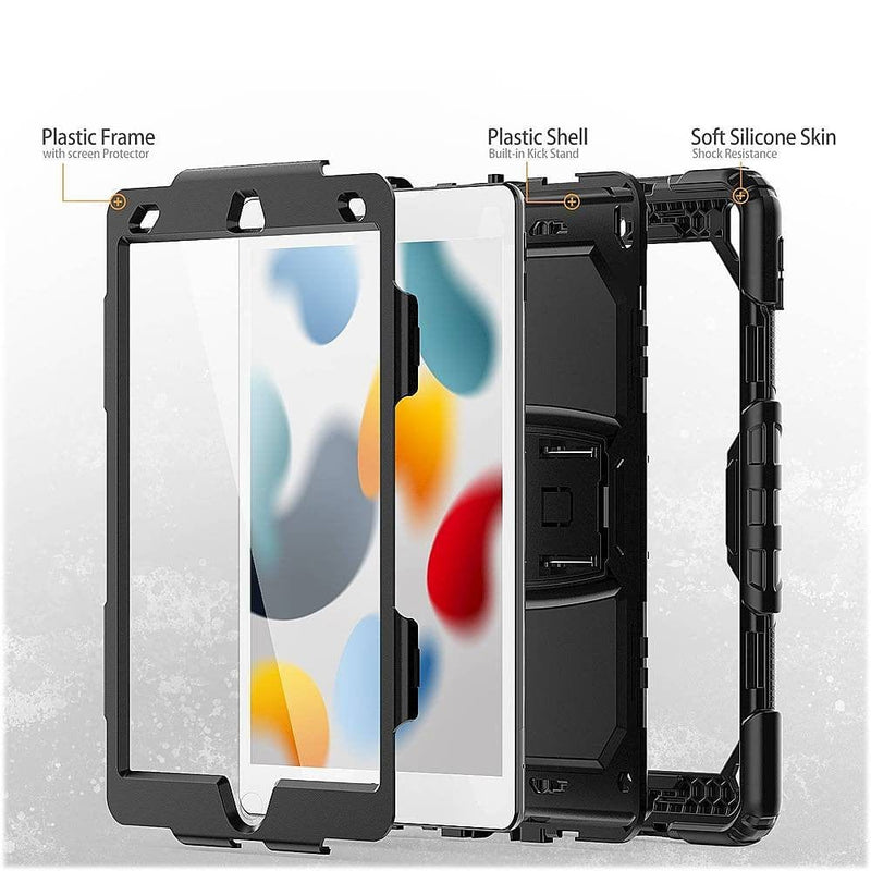 Defense Series Case for Apple iPad 10.2" (7th, 8th, 9th Generation 2021) - Black