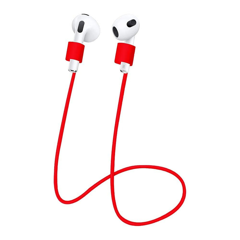 SaharaCase - Silicone Accessories Kit for Apple AirPods 3 (3rd Generation) - Red