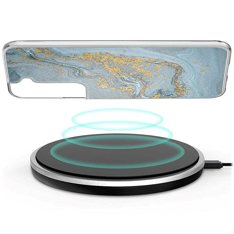 Marble Series Case for Galaxy S22 - Blue Marble