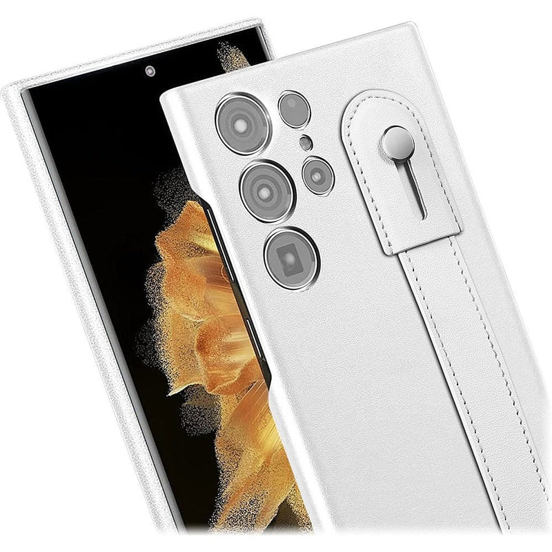 FingerGrip Series Case for Samsung Galaxy S23 Ultra - White