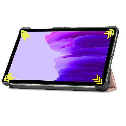 SaharaCase -Tri-Fold Folio Case for Samsung Galaxy Tab A7 Lite - Rose Gold