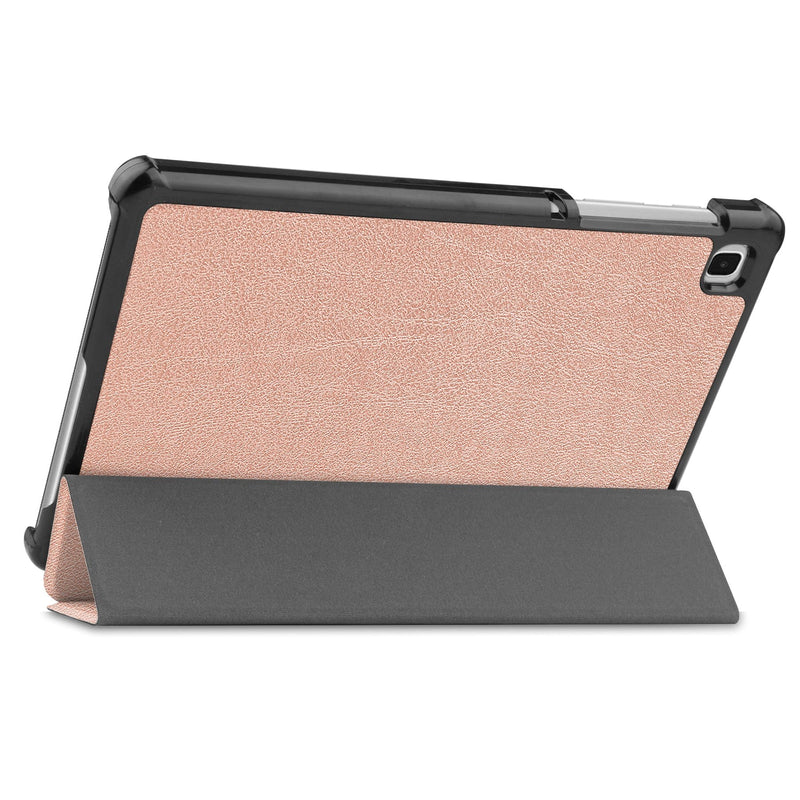 SaharaCase -Tri-Fold Folio Case for Samsung Galaxy Tab A7 Lite - Rose Gold