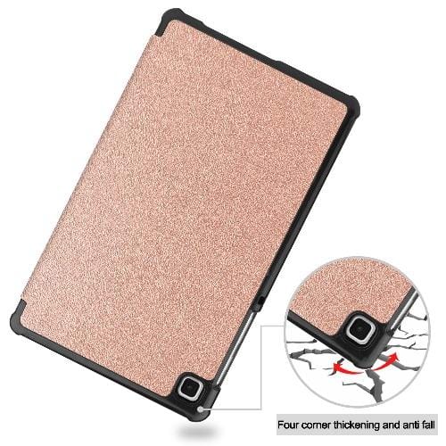 SaharaCase -Tri-Fold Folio Case for Samsung Galaxy Tab A7 Lite - Rose Gold