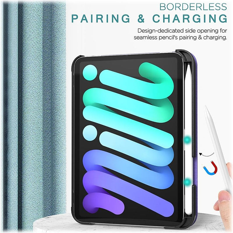 SaharaCase - Multi-Angle Case for Apple iPad mini (6th Generation 2021) - Purple