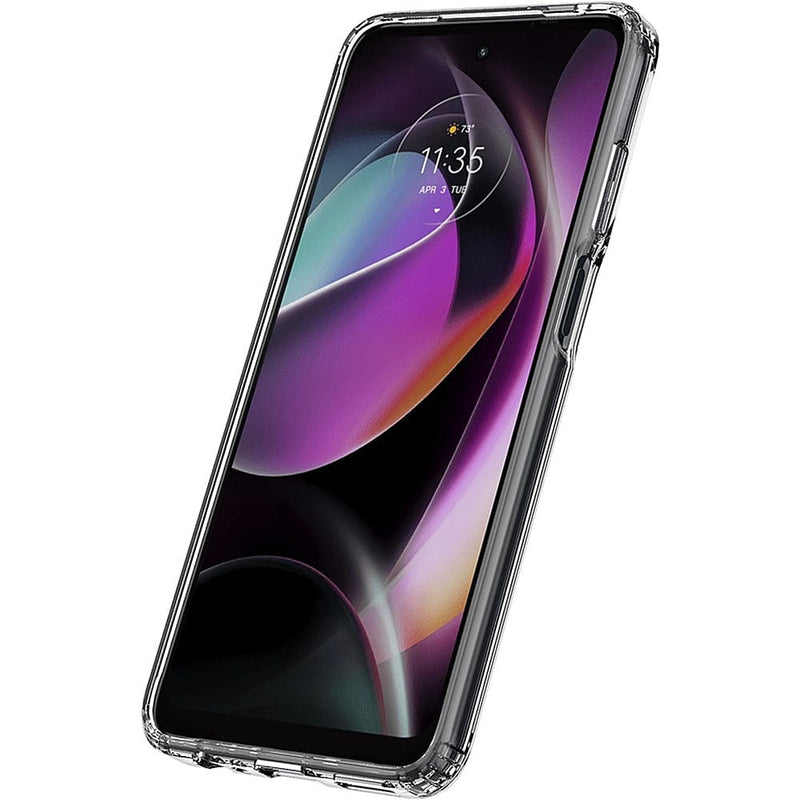 Hybrid-Flex Hard Shell Series Case for Motorola Moto G 5G (2022) - Clear