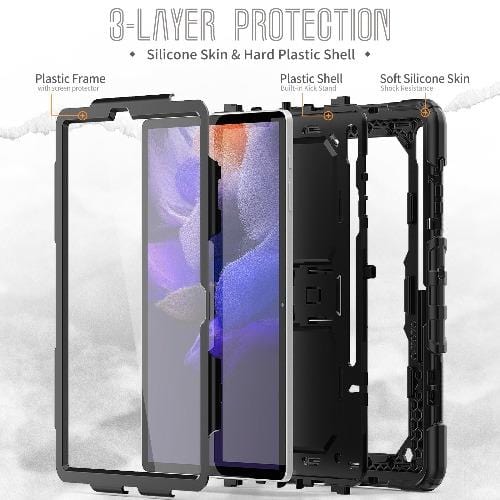 Raider Series Hard Shell Case - Galaxy Tab S7 FE and Tab S8 Plus