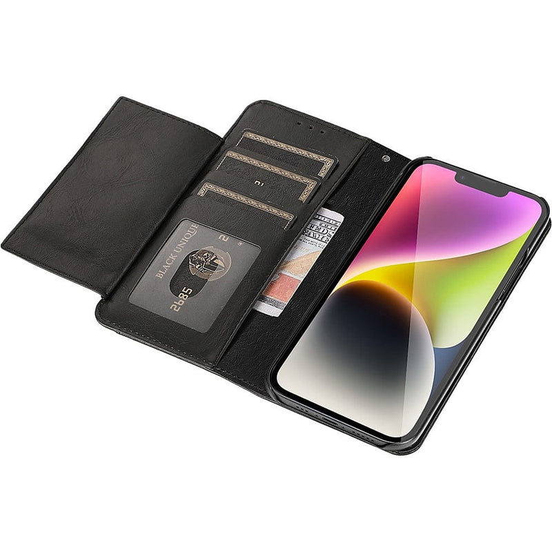 Folio Wallet Case for Apple iPhone 14 Plus - Black